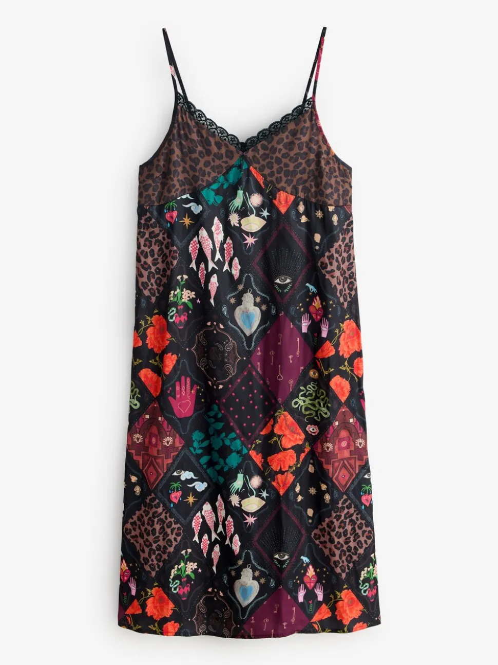 Never Fully Dressed Satin Long Line Robe