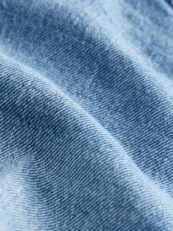 Normaal blauw - Denim jongensshort