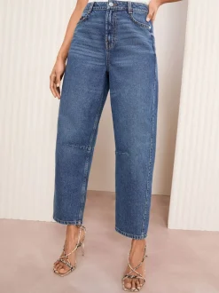 Normaal blauw - Friends Like These - Denim barrel jeans