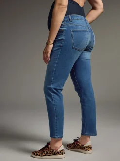 Normaal blauw - Mom zwangerschap Denim Jeans