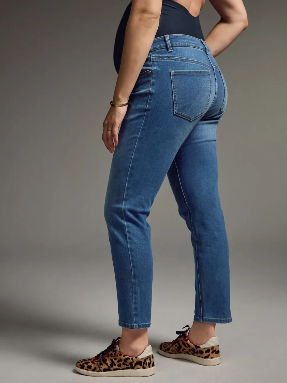 Normaal blauw - Mom zwangerschap Denim Jeans