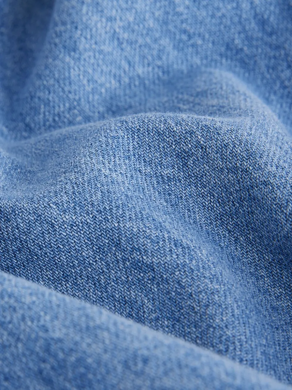 Normaal blauw - Oversized denim overhemd