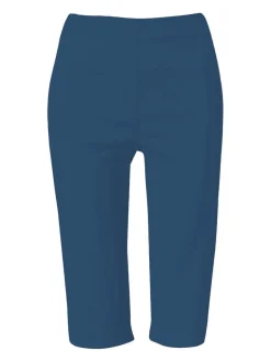 Normaal blauw - Roman - Knielange stretchshort