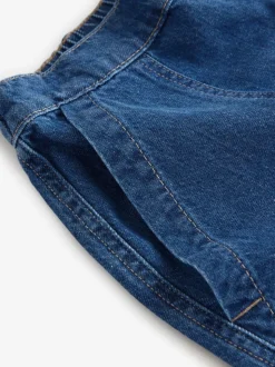 Normaal blauw - Utility Lichtgewicht 100% katoenen denim shorts