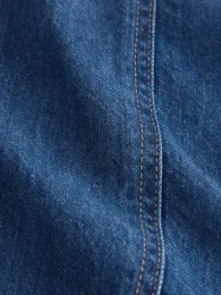Normaal blauw - Utility Lichtgewicht 100% katoenen denim shorts