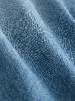Normaal blauw - Wrap Maxi Denim Skirt