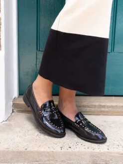 Novo CARMELLA Stud Detail Loafers