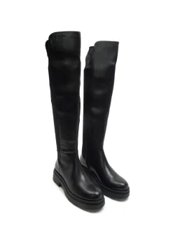 Off The Hook Brixton Knee-High Leather Boots