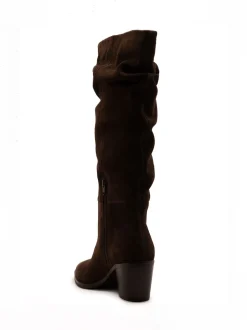 Off The Hook Muswell Suede Knee High Slouch Boots