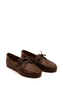 Off The Hook Westwood Casual Lace-Up Leather Boat Shoes
