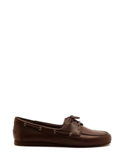 Off The Hook Westwood Casual Lace-Up Leather Boat Shoes