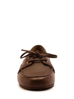 Off The Hook Westwood Casual Lace-Up Leather Boat Shoes