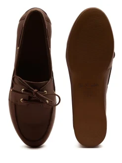 Off The Hook Westwood Casual Lace-Up Leather Boat Shoes