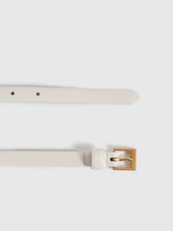 Off White - Reiss - Holly - Smalle leren riem