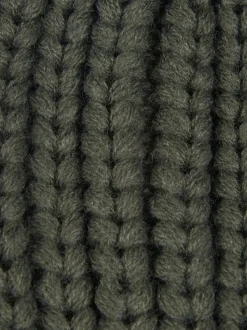 Olijfgroen - Barbour® Saltburn beanie-muts met pompon