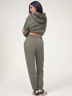 Olijfgroen - OSIA Cuffed Joggers