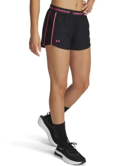Olijfzwart - Under Armour Tech Play Up shorts