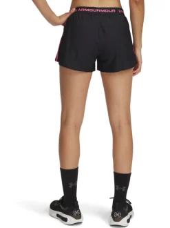 Olijfzwart - Under Armour Tech Play Up shorts