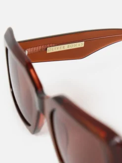Oliver Bonas Square Acetate Sunglasses