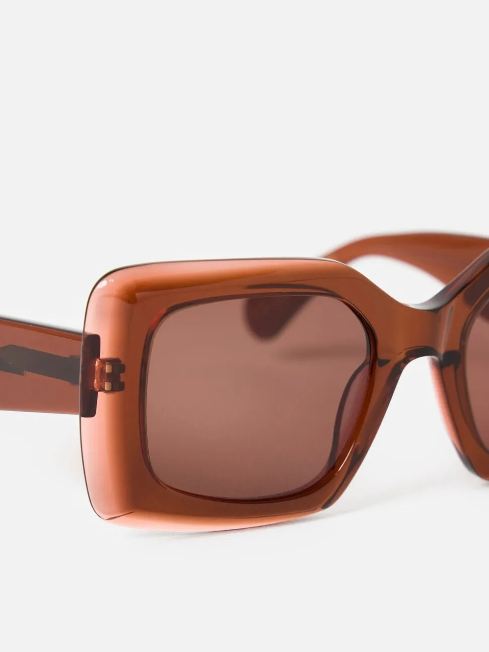 Oliver Bonas Square Acetate Sunglasses