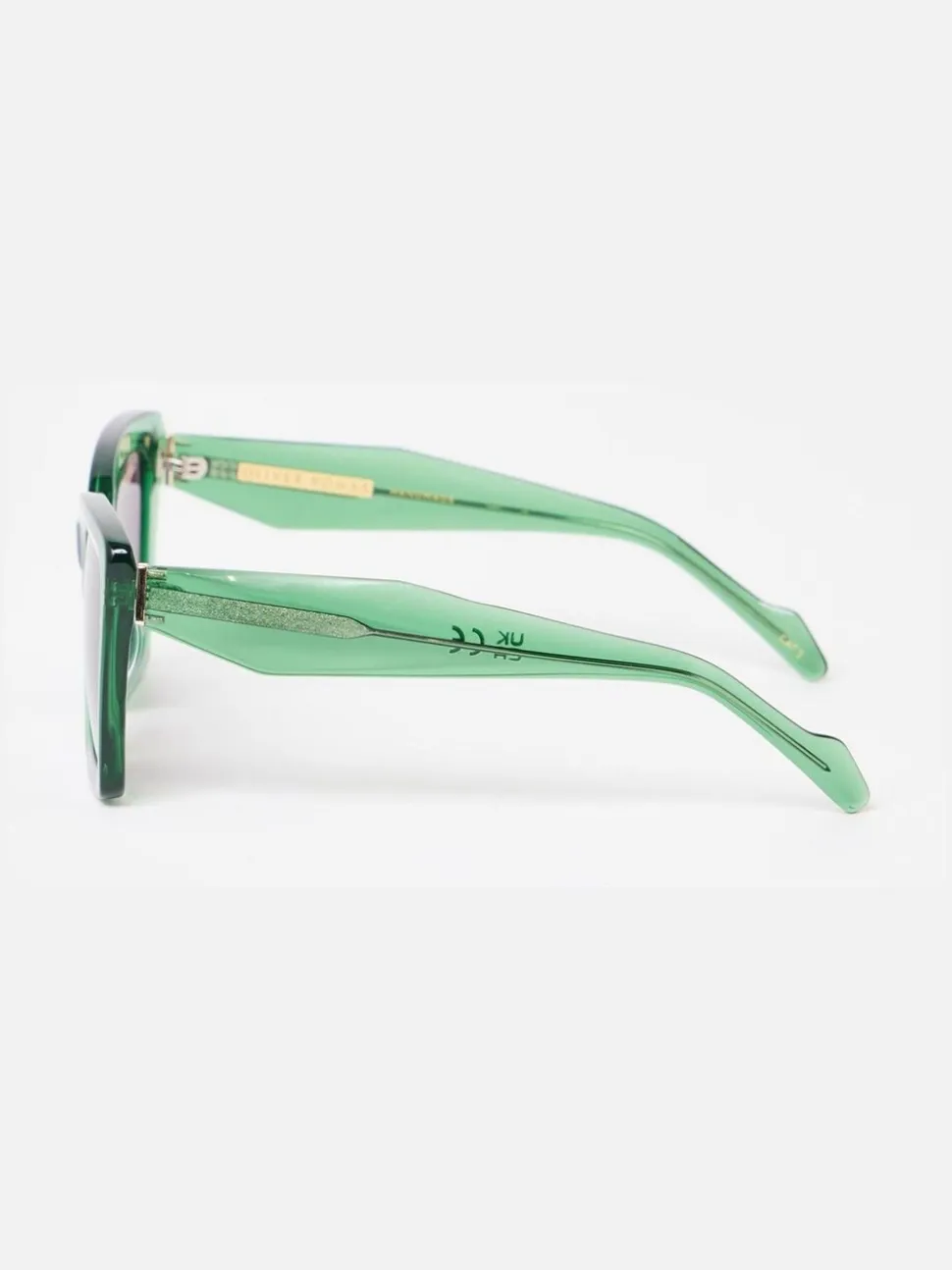 Oliver Bonas Square Cat Eye Acetate Sunglasses
