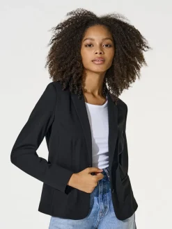 ONLY - 100% katoenen blazer met knoopsluiting
