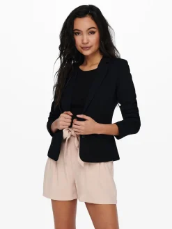 ONLY - 100% katoenen blazer met knoopsluiting