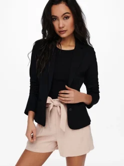 ONLY - 100% katoenen blazer met knoopsluiting