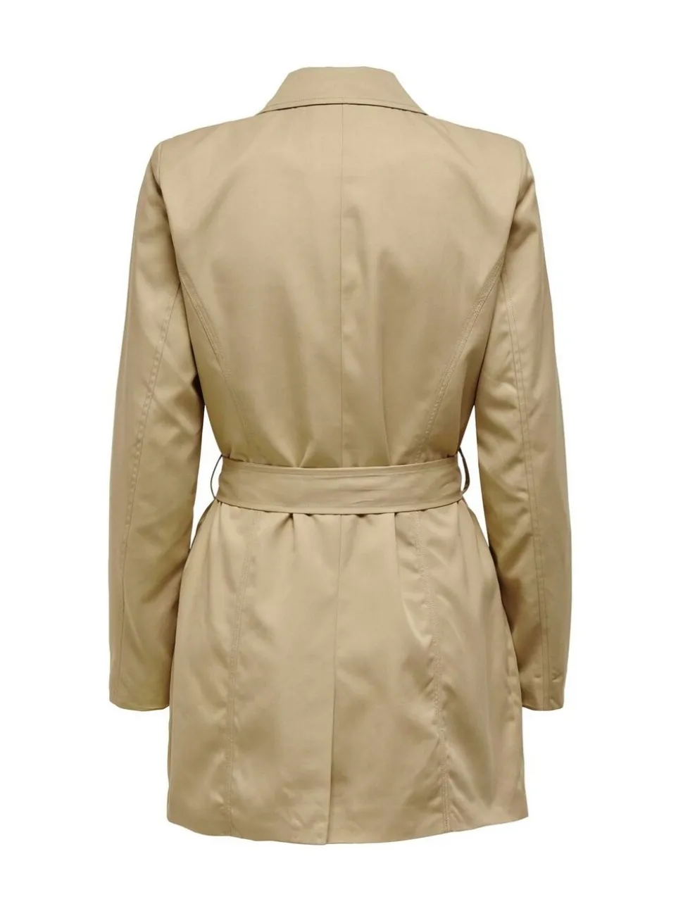 ONLY Double Breasted Classic Trench Coat