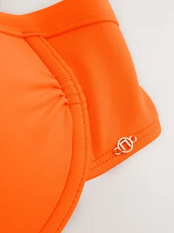 Oranje - Buikcorrigerende bikinitop met vulling en beugel
