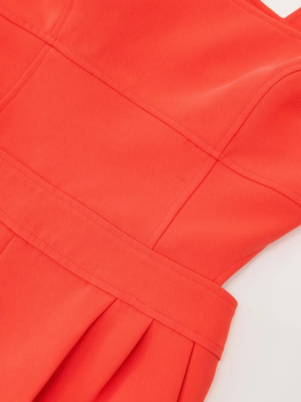 Oranje - Reiss Dion Wide-Leg Cut-Out Jumpsuit