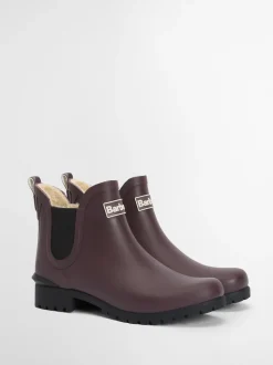 Paars - Barbour® Kirkton Chelsea Wellington Boots
