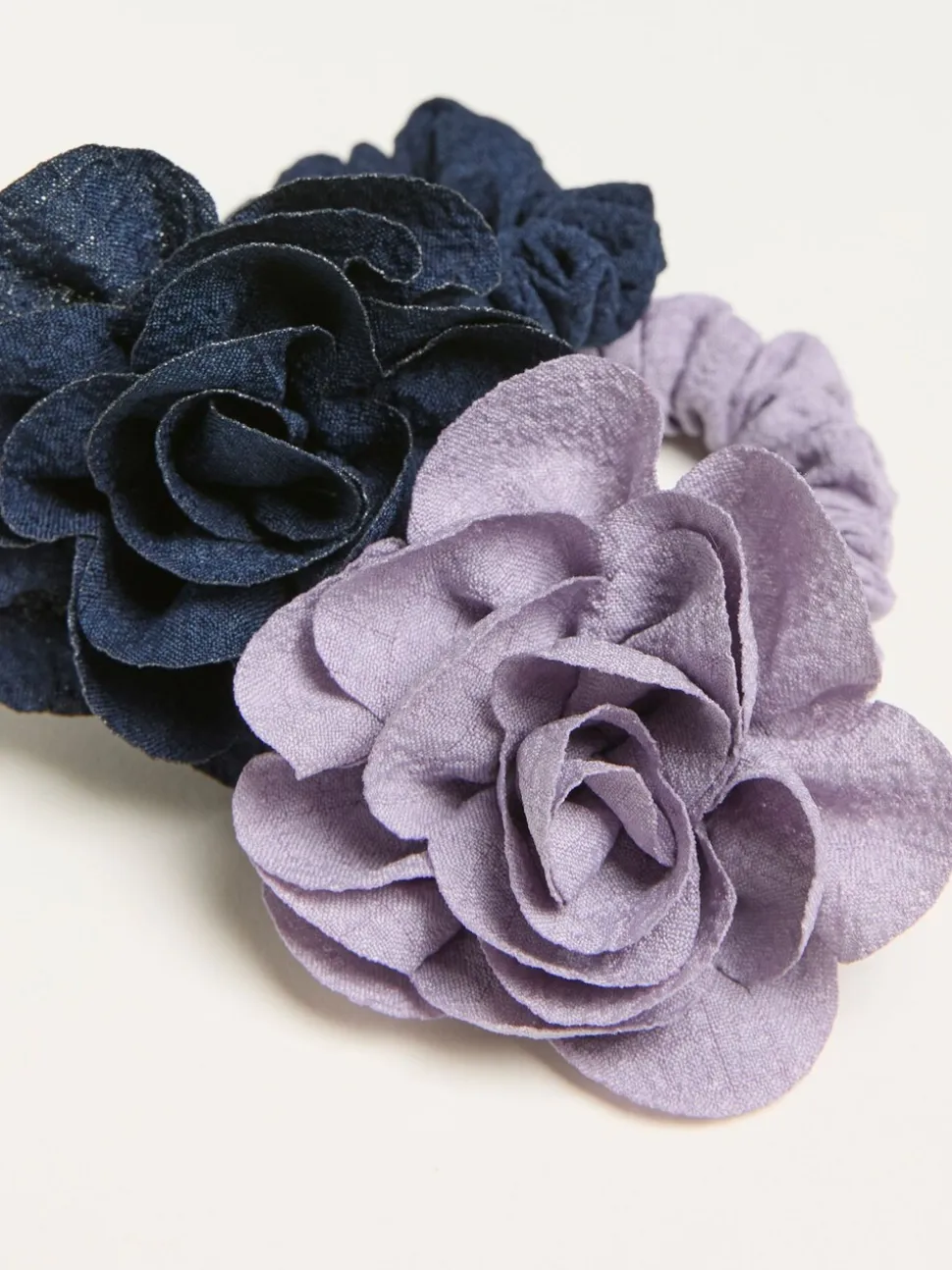 Paars - FatFace 2 Pack Corsage Hair Ties