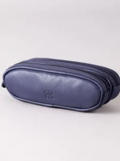Paars - Lakeland Leather dubbele brillenkoker