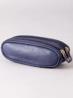 Paars - Lakeland Leather dubbele brillenkoker