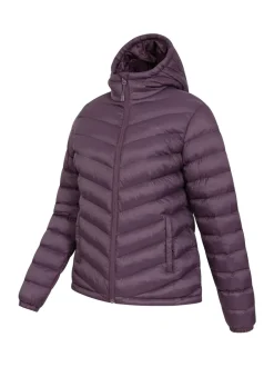 Paars - Mountain Warehouse Seasons Womens Water-Resistant Padded Jacket