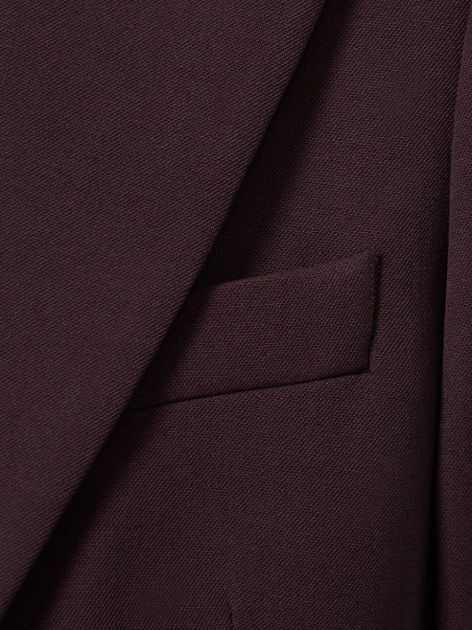 Paarsrood - Reiss Gabi maatsnit-kostuumblazer met enkele knoopsluiting