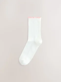 Pastel - Frill Top Ankle Socks 3 Pack