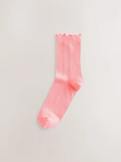 Pastel - Frill Top Ankle Socks 3 Pack