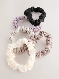 Pastel - Set van 5 scrunchies