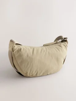 Pastelgeel - Stoffen schoudertas