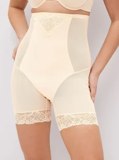 Pastelroze nude - Vormende slip met stevige buikcorrectie