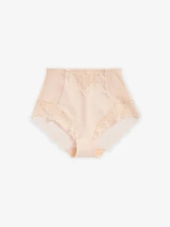 Pastelroze nude - Vormende slip met stevige buikcorrectie