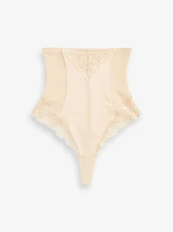 Pastelroze nude - Vormende slip met stevige buikcorrectie