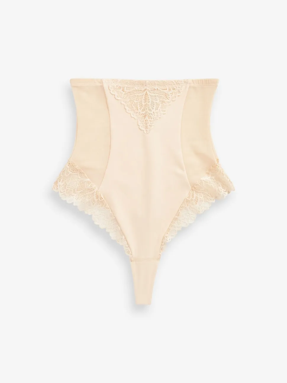 Pastelroze nude - Vormende slip met stevige buikcorrectie