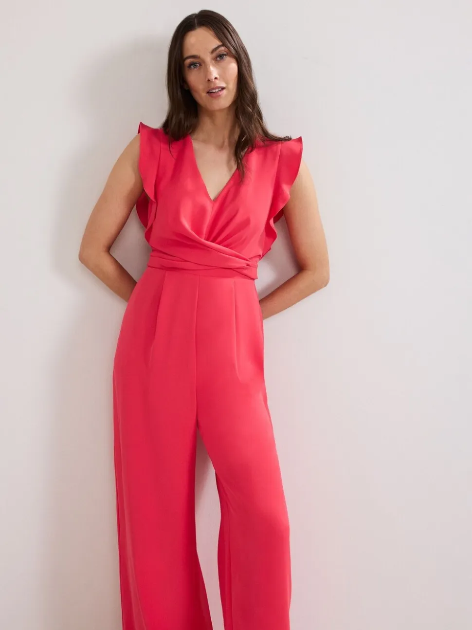 Phase Eight Ayla Ruffle Jumpsuit