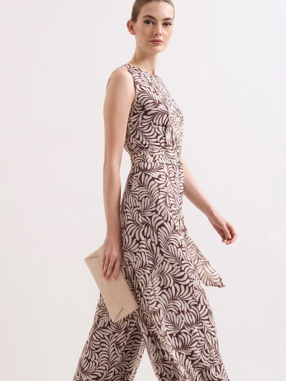 Phase Eight Janine Leaf Jumpsuit