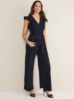Phase Eight Kallie Frill jumpsuit met ruches
