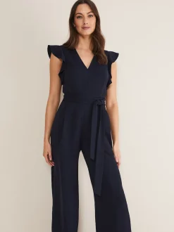 Phase Eight Kallie Frill jumpsuit met ruches