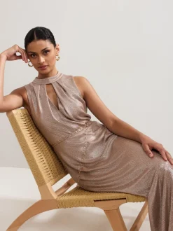 Phase Eight Libby Metallic Dress